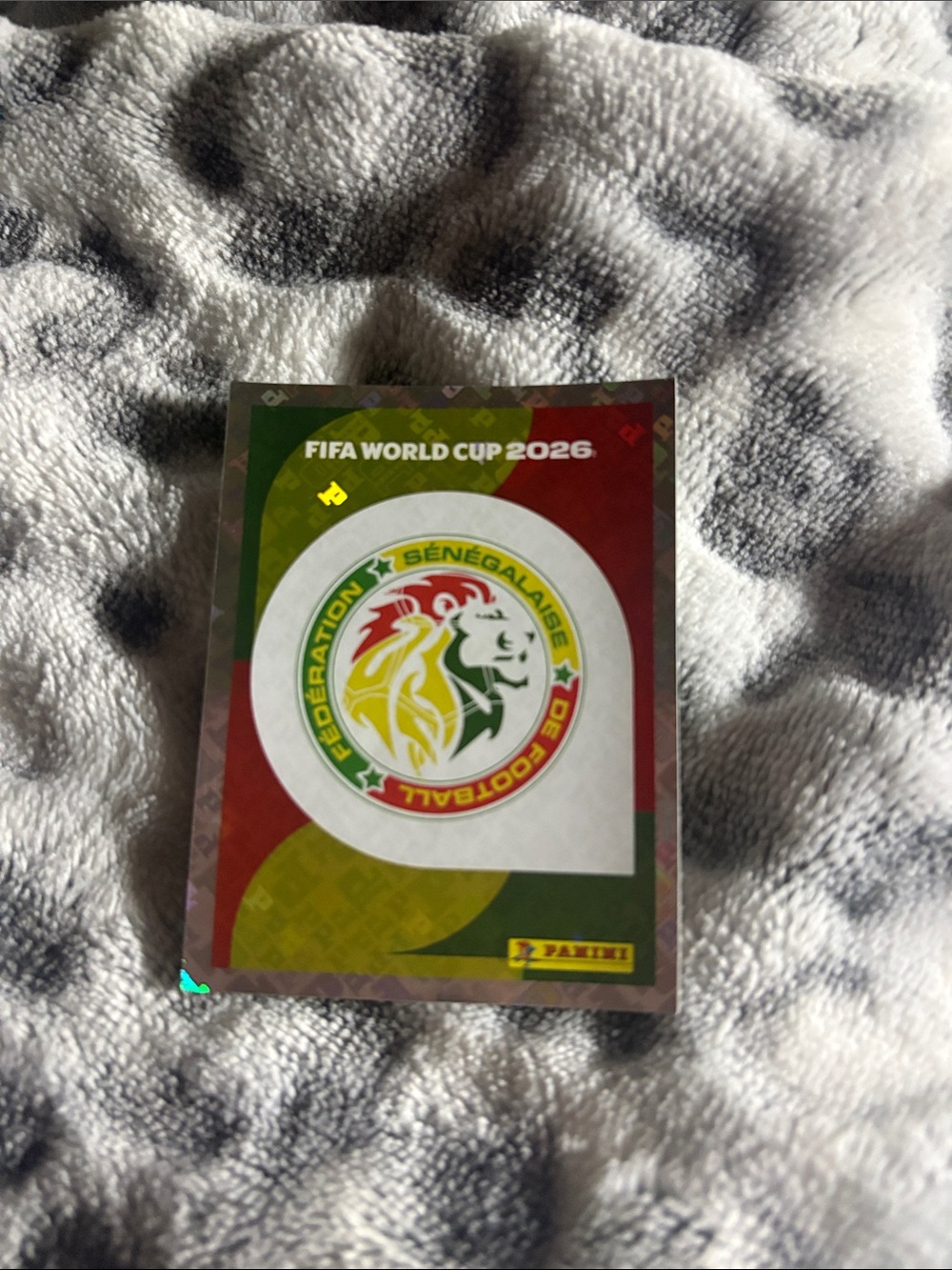 Panini FIFA World Cup 2026 Senegal Badge Sticker - Green/Red/Yellow